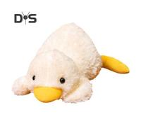 (as the picture, M) Duck Plush Doll Stuffed Animal Soft White Duck Plush Pillows Kawaii Hugging Duck Plushie Toys Gift for Kids Christmas Birthday