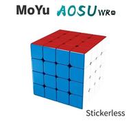 (as the picture) Moyu Aosu WR M Magnetic 4x4x4 Magic Cube 4x4 Cubing Speed Puzzle Cubo Magico Competition Cubes