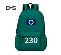 (as the picture, One Size C) TV Character Backpack Game Cosplay Schoolbag with Large Main Bag And Internal Partition Number Printing Rainproof Backpack for City Commute Outdoor