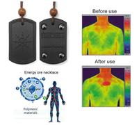 (as the picture, One Size) Necklace Powerful Scalar Bio Energy Quantum/ Necklace Magnetic Health Power Chain
