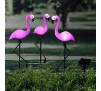 (as the picture, One to Three Flamingos) Outdoor Solar Flamingo Lawn Light: Waterproof Villa Garden Decor