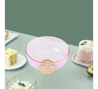(as the picture, Pink) Dessert Cup Fruit Bowl Parfait Ice Cream for Holiday Party Picnic Kitchen Prep