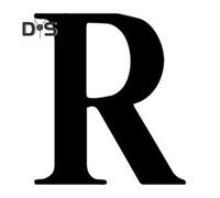 (as the picture, R) Wooden Letter Sign Bar Shop Wall Art Decoration DIY Name Sign Heavy Duty Art Projects Kids Learning A-Z Capital Letter Alphabet Board
