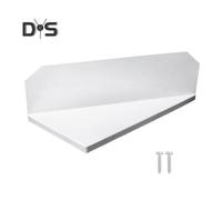 (as the picture, Right) Rain Gutter Diverter Roofing Splash Guard Alternative High Durability Universal Fit Easy Installation Roof Rain Diverter