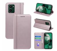 (as the picture, Rose Gold) Hx01 For Hmd Pulse Pro Wallet Case Magnetic Closing Pu Leather Phone Cover