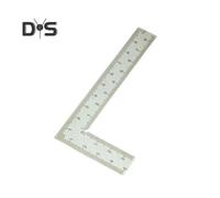 (as the picture, S) Measuring Ruler Etching Process Double-sided Scale High Precision Stainless Steel 90 Degree L-Shaped Ruler Home Supply
