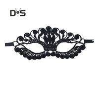 (as the picture, S) Women Black Lace Masque Sexy Venetian Masque Upper Half Face Party Masque for Masquerade Prom Carnival Nightclub