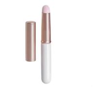 (as the picture) Small Size Lip Brush With Cover Portable Lips Beauty Makeup Brush High Quality With Cover Round Head Lipstick Brush Recomended