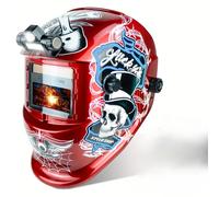 (as the picture) Solar automatic darkening welding mask argon arc welding helmet welding helmet protective mask Cutting Helmet Welding Helmet