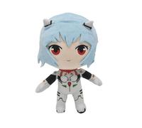 (as the picture) Stuffed Toy Fine Workmanship Lightweight PP Cotton Evangelion Heroine Rei Ayanami Plush Doll for Decoration