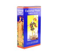 (as the picture) The Original Rider Waite Tarot Deck Cards Mind Body Spirit Tarot Tablecloth Tarot Bag Family Party Cards Game