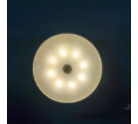 (as the picture, Warm Light) 1pc, Led Motion Sensor Night Light - Ultra-sensitive Pir Detection For Instant On/off - Energy-saving & Dusk-to-dawn - Hassle-free Installation