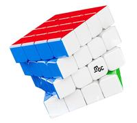 (as the picture) YJ MGC 4 Speed Micro Actuator Version 4x4 Speed Cube Professional Puzzle Toys For Children Kids Gift Cubo Magico Puzzle Toy Toy