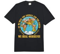 As We Heal The Animals Adoption Animal Lovers Animal Welfare Comfort Colors Adult Heavyweight T-Shirt