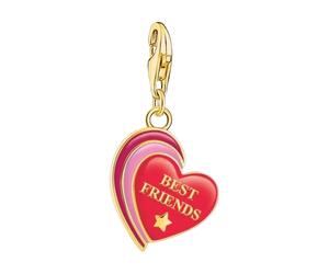 As We Kiss Heart Charm - female - THOMAS SABO - Jewellery - Red - ONE SIZE - Accessories ONE SIZE