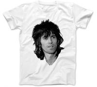 As Worn by Patti Keith T-Shirt 100% Cotton Richards Horses White Mens