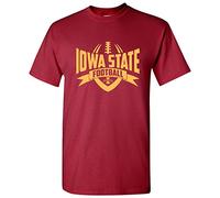 AS09 - Iowa State Cyclones Football Rush T-Shirt - 2X-Large - Cardinal