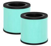 AS200 H13 True HEPA Replacement Filter Compatible with Airspark AS200 AS300 Purifier, 4-in-1 True HEPA Filter High-Efficiency Carbon Filter Filtration,2 packs Green