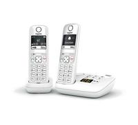 AS690 A Duo White Landline Phone - GIGASET - Wireless - Answering Machine 20 ...