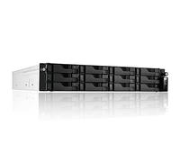AS7112RDX - ASUSTOR Lockerstor 12 Pro, 12-Bay NAS, Intel 9th Xeon E-2224, 8GB DDR4, 1GbE x4, M.2 (2280 NVMe SSD) Ports, PCIe x2 Expansion Ports
