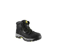 Amblers Mens Waterproof Wide Fit Leather Safety Boot (12 UK) (Black)