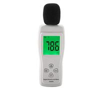 AS804 Noise Meter 30-130dBa Handheld Decibel Monitor LCD Digital Display Sound Level Meter Portable Volume Logger for Factory School Construction