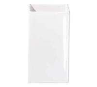 ASA 4606005 11.5 x 11.5 x 21 cm Ceramic Flower Vase, White