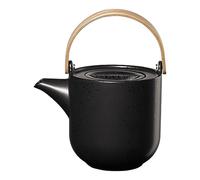 ASA coppa teapot with Wooden Handle, Kuro Porcelain, 1 Litre