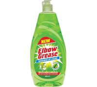 ASA® Elbow Grease Power Degreaser Washing Up Liquid Soap for Hand Washing Dishes, Pots, Pans, Plates & Glasses Apple Fresh 600ml