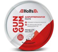 ASA® Holts Gun Gum Exhaust Paste - Exhaust Repair Sealant - Professional Quality - For Silencer, Pipe, Hole, Crack, Leak Sealer - Reliable & Easy to Use - Fast Permanent Exhaust Repair - 200g