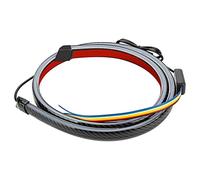 ASA JKHH Third Brake Stop Light 350cm Led Spoiler Light Third Brake Carbon Fiber Rear LED Strip Driving Turn Signal Warning Stop Lamp Universal