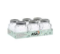 ASA® Kilner Strawberry Fruit Preserve Jars 0.4L Set of 6