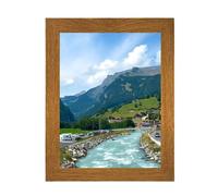 ASA Picture Frame A2 A3 A4 A5 Size Home Decoration Photo Frames - Freestanding & Wall Mountable Table Top -Certificate Document Frames White Black Silver Oak (A3 Oak)