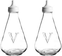 ASA® Ravenhead Essentials Vinegar Pot Clear Cap Top Shaker Serving Bottle (2)