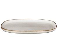 ASA Saisons 27201107 Oval Stoneware Plate Nude Sand 31 cm x 18 cm x 2 cm