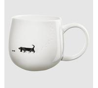 ASA Selection Mug Magu Footprints Dog Henkelbecher 0.4 L Porcelain
