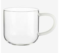 Asa Selection Tea Glass Coppa Glass Mug White Borosilicate Glass 0.4 L