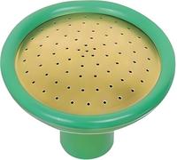 ASA® Universal Fit Watering Can Rose | Sprinkler Head | Round Rose| Brass Face | Extra Coarse Spray | F14 |