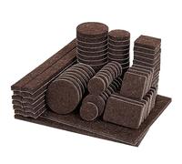 ASAB 182Pcs Felt Furniture Pads Floor Protectors for Chairs Scratch Free Felt Sticky Pads Non-Slip Furniture Pads Self Adhesive Sofa Chair Pads Feet Protector for Hard Wood Floors Laminated Floors DIY