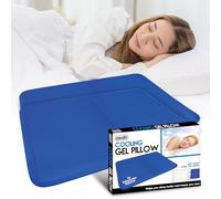 ASAB 2 Pack Cooling Gel Pillow for Relief of Migraine Headache Night Sweat Fever Pad Cushion Pillow Mat Absorbs - 30x40cm Chill Mat Improve Quality of Sleep & Sleeping Temperature