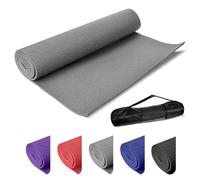 ASAB 6mm Yoga Mat Waterproof Large Non-Slip Yoga & Exercise Mat Thick Tear Resistant, Easy to Clean Comfortable Training & Workout Floor Mat for Home or Outdoor, Gym, Pilates, Stretching & Meditation
