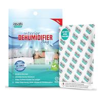 ASAB Interior Dehumidifier Moisture Absorber Bag Condensation Control with Calcium Chloride Beads High Absorption Damp Remover Prevents Mould and Odours for Home Wardrobe Office