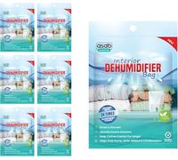 ASAB Interior Dehumidifier Moisture Absorber Bag Condensation Control with Calcium Chloride Beads High Absorption Damp Remover Prevents Mould and Odours for Home Wardrobe Office