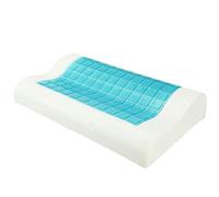 ASAB Memory Foam Cooling Pillow Gel Pad Cool Night Sleep Orthopaedic Cushion - Neck Head Shoulder Comfort Support- Helps Snoring & Insomnia