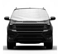 ASAB SUV Magnetic Car Windscreen Cover with 3 Hidden Magnets Universal Anti Frost Windshield Protector Snow and Bird Poo Protection Car Windshield Snow Ice Cover for Truck SUV Van (183 x 126cm)