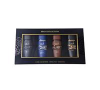 Asad 4x 25ml Men’s Eau De Parfum Gift Collection, Premium Arabian Fragrance Set Elixir, Bourbon & Zanzibar, Long Lasting Oriental Perfume for Him