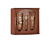 Asad Bourbon by Lattafa Gift Set For Men- 100ml Eau de Parfum, 12ml Travel Spray & 100ml Shower Gel | Long-Lasting Arabic Men’s Fragrance