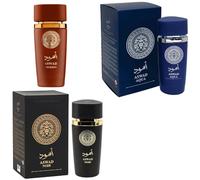 Asad Perfume Inspired Alternatives | Aswad for Men 100ml | 3 Scent Multipack
