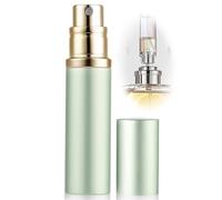 ASADAYS Perfume Atomiser Refillable - 10ml Portable Travel Spray Bottle, Leak Proof Mini Size Perfume Atomizer Bottom Filling, Cologne Dispenser with Men and Women (CA 10ml, Kensington Green)