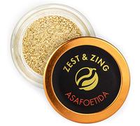 Asafoetida Hing (Perfectly Ground), 30g Spice Jar - Premium Spices by ZEST & ZING. Fresher, Convenient, Stackable Spice Jars.